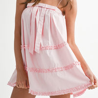 Ruffled Babydoll Mini Dress