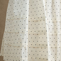Polka Dot Sailor Collar Midi Dress