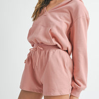 Cotton Hooded Romper