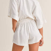 Shirts Button Down Romper