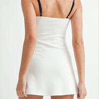 Contrast Binding Active Dress