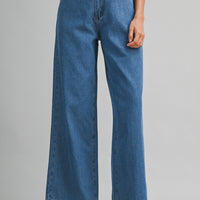 Denim Peplum Set – Effortlessly Chic & Modern