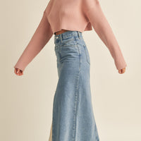 Basic Ribbed Crop Sweater