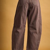 Barrel Cotton Pants