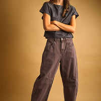 Barrel Cotton Pants