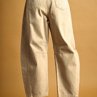 Barrel Cotton Pants