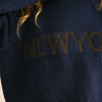 City Script Knit Sweater – London / Paris