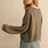 Light Weight Loose fit Knit Top