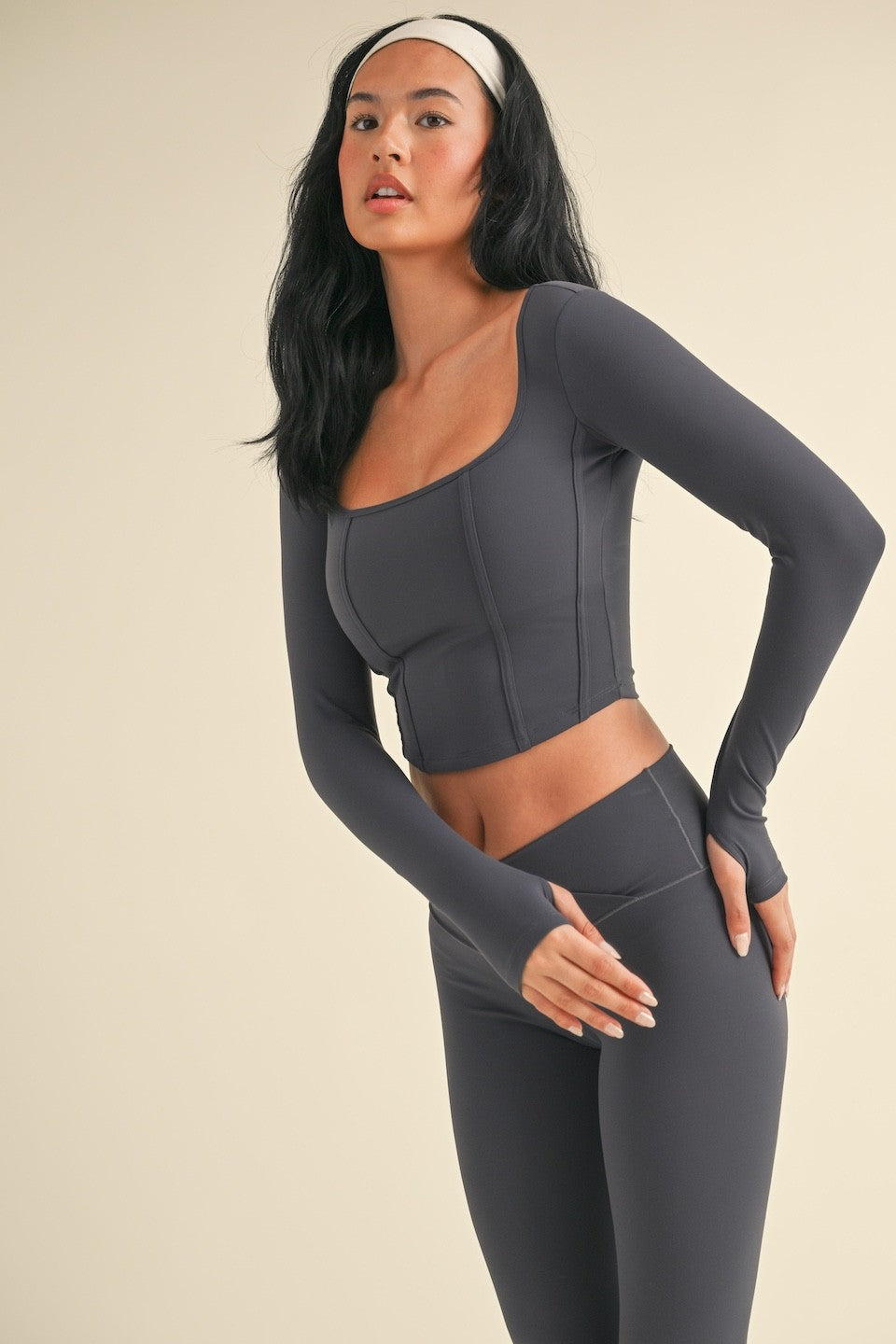 Long Sleeve Corset Top – Trendy & Chic Fashion Piece | Evercado