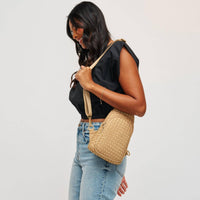 Woven Neoprene Sling Backpack with Adjustable Strap