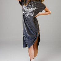 Free Bird Vintage Maxi T shirt Dress