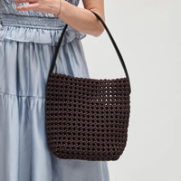 Boho Woven Shoulder Bag for Women