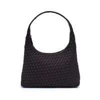 Modern Woven Neoprene Hobo Shoulder Bag