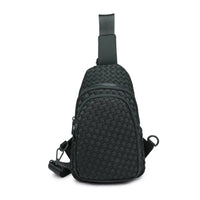 Woven Neoprene Sling Backpack with Adjustable Strap