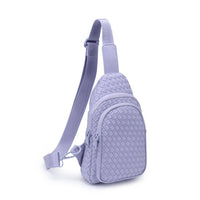 Woven Neoprene Sling Backpack with Adjustable Strap