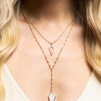 Y Layered Necklace