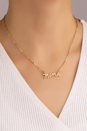 Mama pendant Necklace