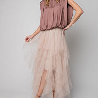 Fairy Mesh Ballerina Tulle Maxi Skirt