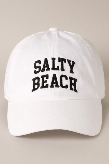 Salty Beach Patch Baseball Cap