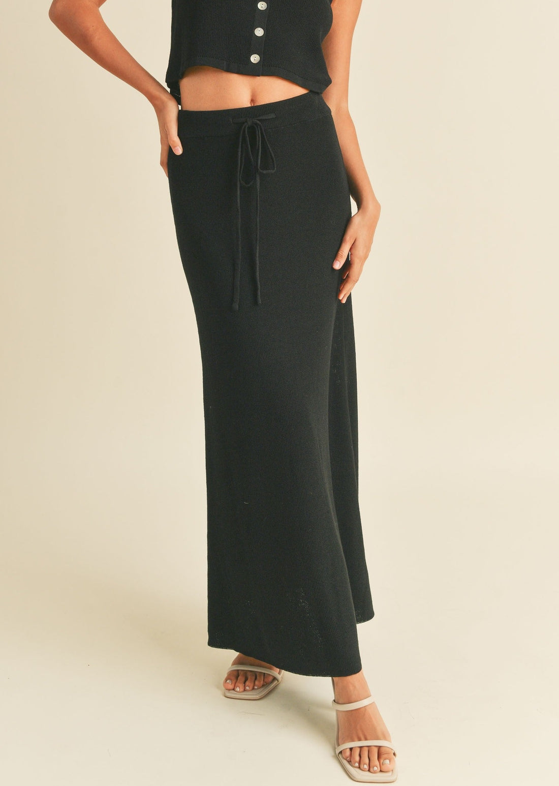 Knit Maxi Skirt