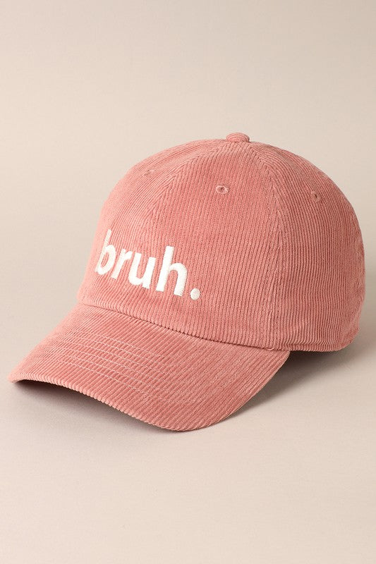 Bruh Embroidery Cap