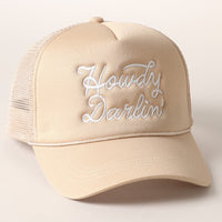 Howdy Darlin' Embroidered Cap