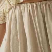 Boho Lace Flowy Mini Skort