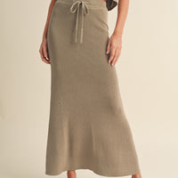 Knit Maxi Skirt