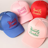 Howdy Darlin' Embroidered Cap