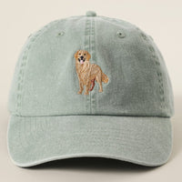 Golden Retriever Embroidered Baseball Cap