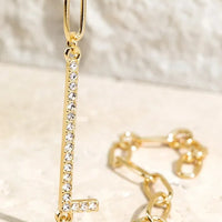 Crystal Initial Letter Bracelet