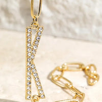 Crystal Initial Letter Bracelet