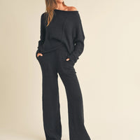 Knit Sweater Pants