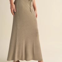 Knit Maxi Skirt