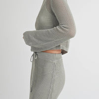 Crochet Knitted Crop Top