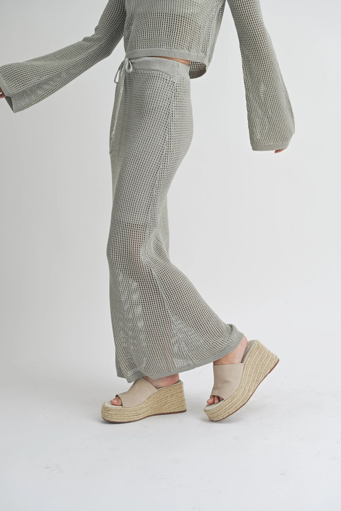 Crochet Knitted Maxi Skirt