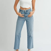 Square Neckline Knit Crop Top