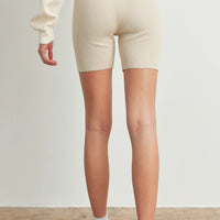 Knit Biker Shorts