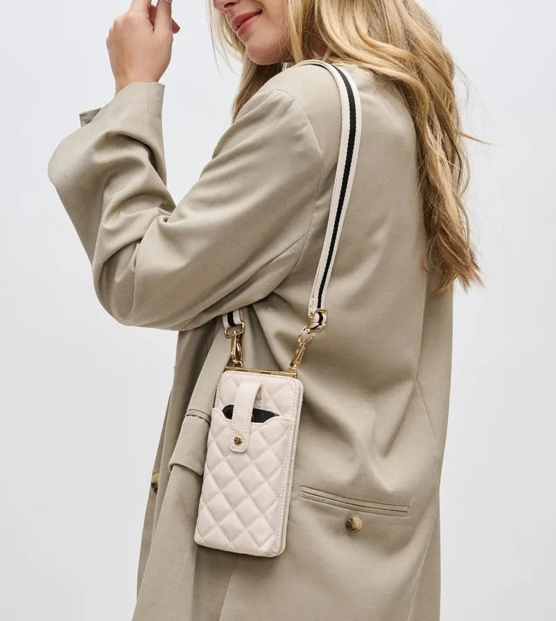 Quilted Cell Phone Crossbody