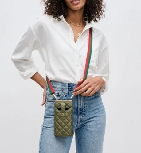 Quilted Cell Phone Crossbody