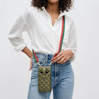 Quilted Cell Phone Crossbody