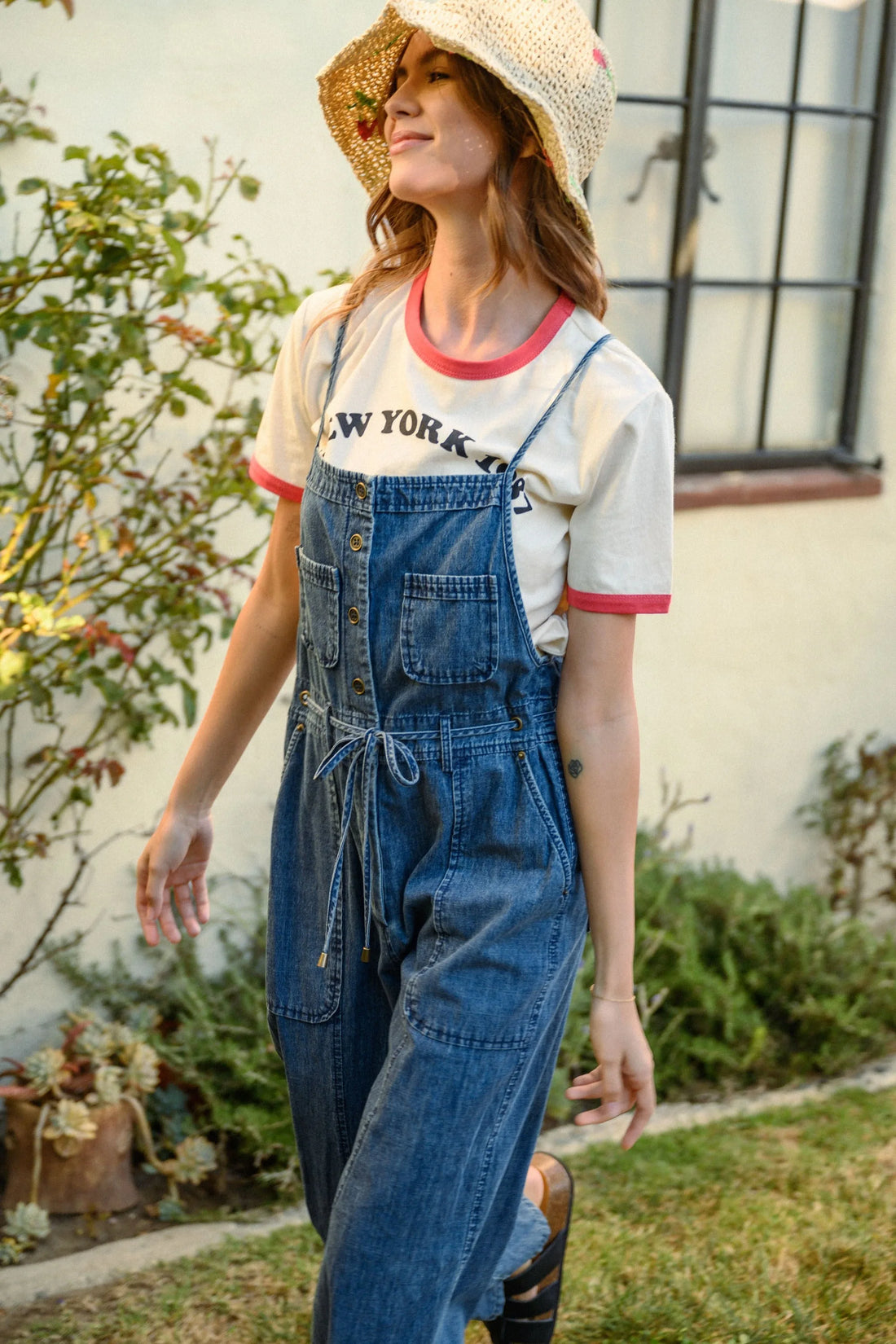Soft Denim Jumpsuit