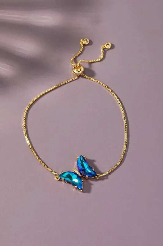 Butterfly Charm Bracelet