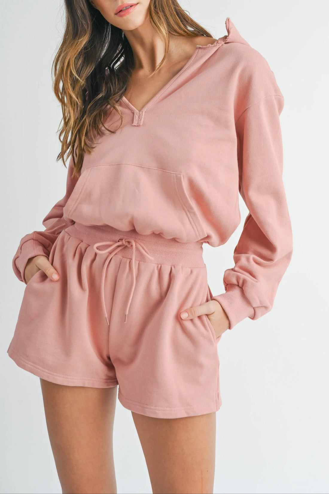 Cotton Hooded Romper