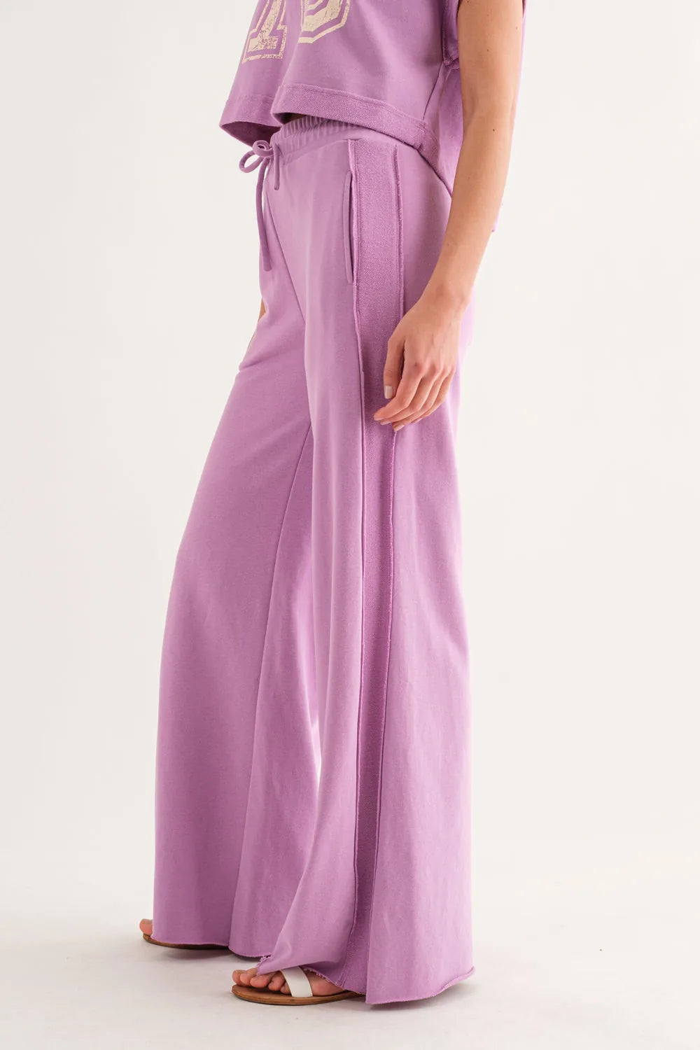 Wide Leg Relaxed Fit Pants