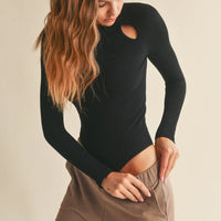 Long Sleeves Seamless Bodysuit