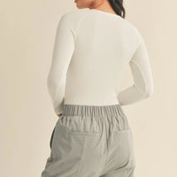 Long Sleeves Seamless Bodysuit
