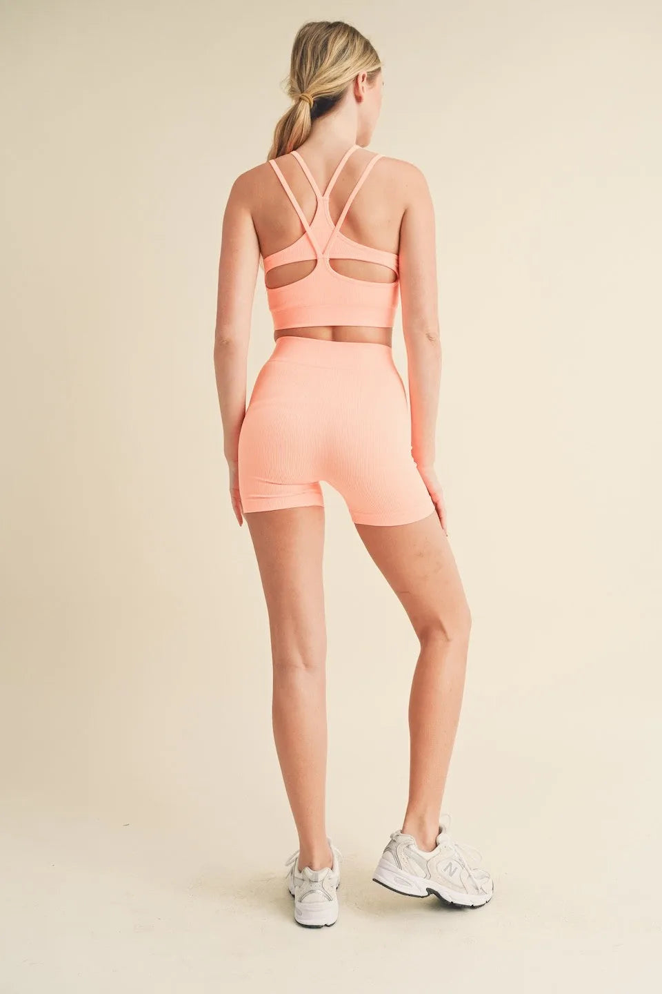 Seamless Tank Top and Shorts Set