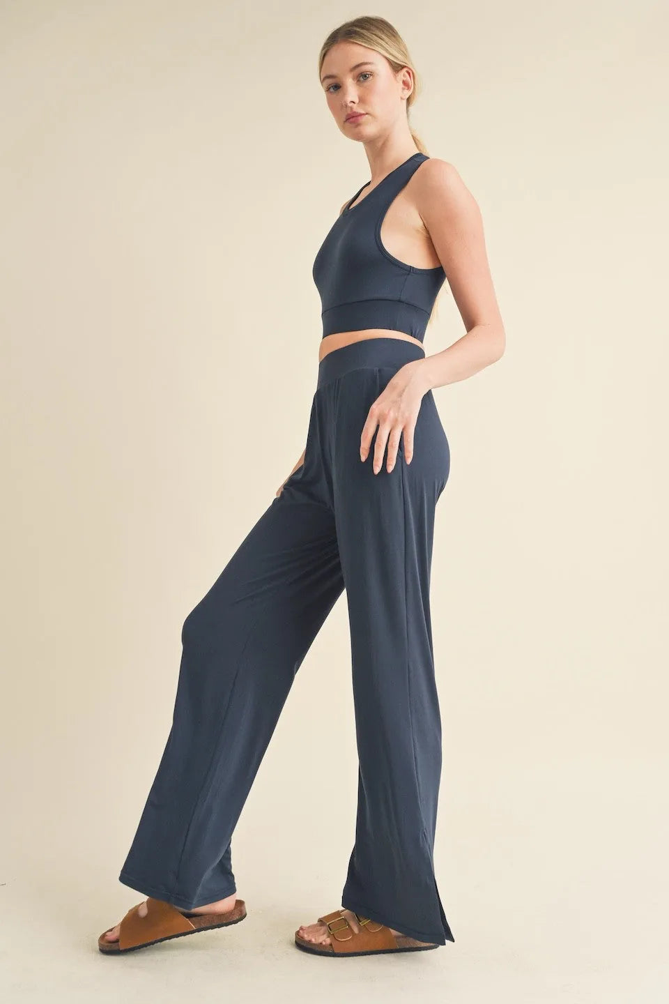Lounge Tank Top & Wide Leg Set