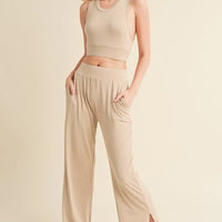 Lounge Tank Top & Wide Leg Set